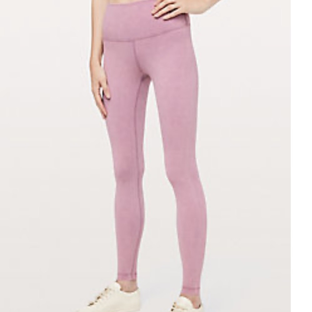 Lululemon Wunder Under High-Rise *Snow Washed 28"